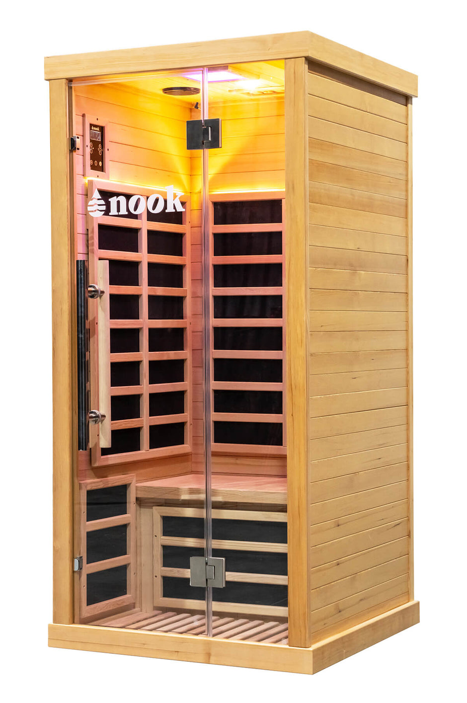 Nook Core The new platinum standard in infrared sauna technology. – Nook