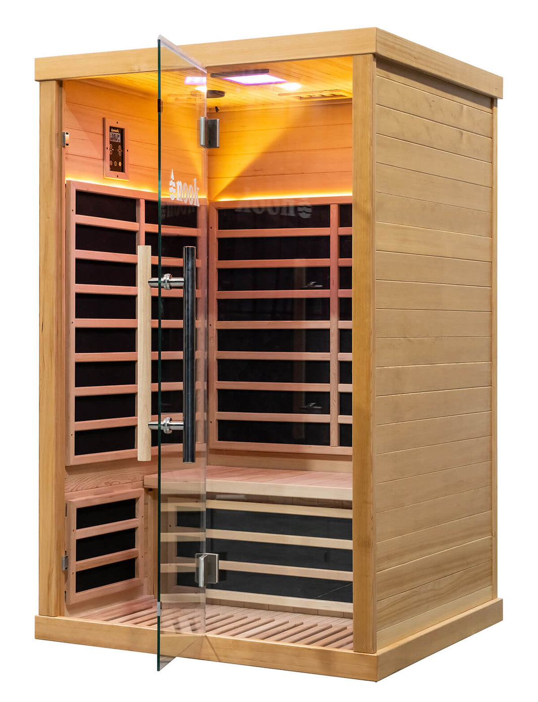Nook Core The new platinum standard in infrared sauna technology. – Nook