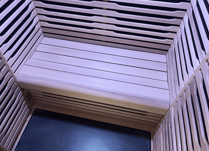Detail of Canadian Red Cedar used in Nook 2-person saunas