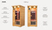 Core 1 Person Infrared Sauna - Nook Saunas (AU)