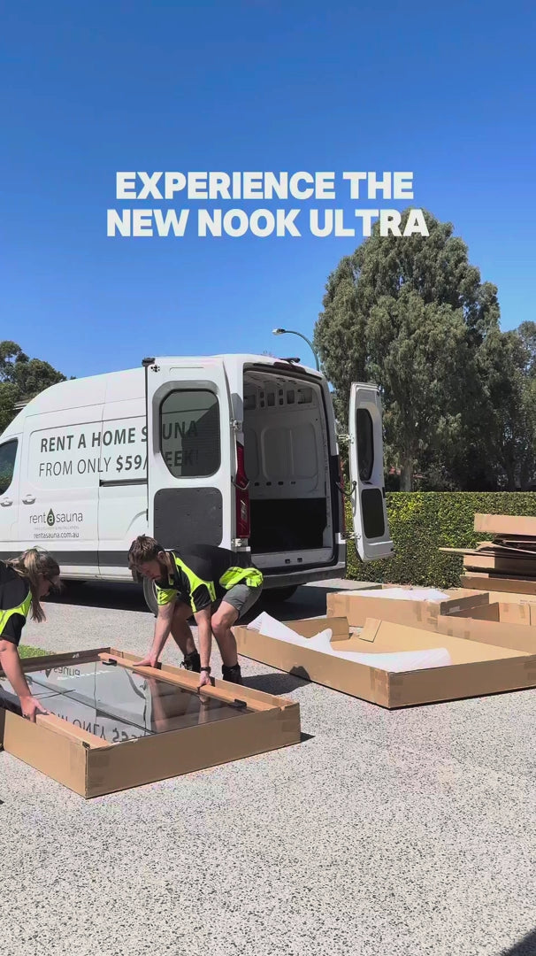 Video: Installation process for Nook Ultra 2-person sauna