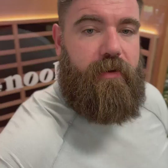 Video: Full walkthrough of Nook Ultra 3-person infrared sauna by Dr. Nathan Bridger