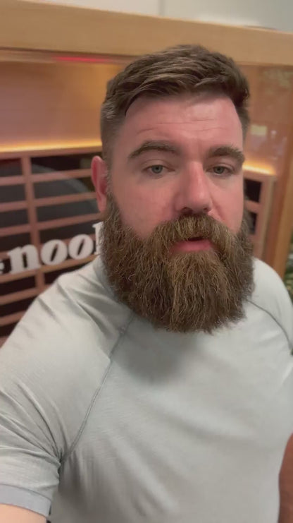 Video: Full walkthrough of Nook Elite 1-person infrared sauna by Dr. Nathan Bridger